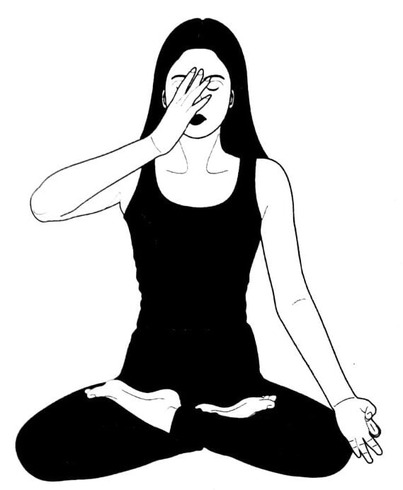 Nadisodhan yoga for high blood pressure