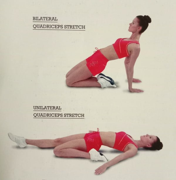 unilateral and bilateral stretch.