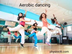 aerobic dance to lose without without gym