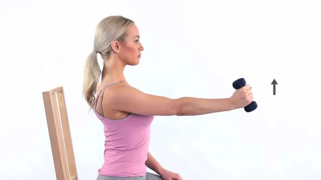 radial deviation of the wrist