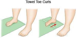 towel curls for claw toe